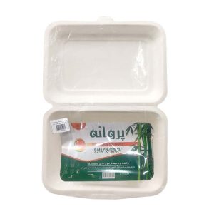 ظرف یکبار مصرف تک پرسی پروانه بسته 12 عددي