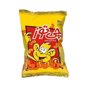 اسنک طلایی چی توز 50 گرمی بسته 5 عددی
