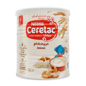 غذا کودک حریره بادام سرلاک نستله 400 گرمی