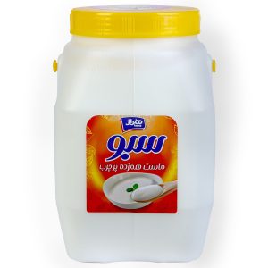 ماست سبو پرچرب همزده هراز 1.8 کیلوگرمی