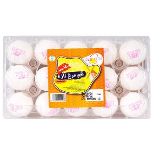 تخم مرغ ویژه 15 عددی زرده طلایی