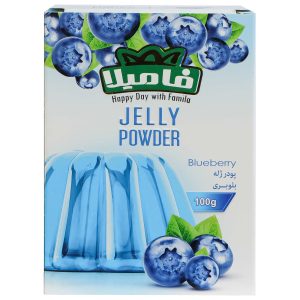 پودر ژله بلوبري فاميلا 100 گرمي