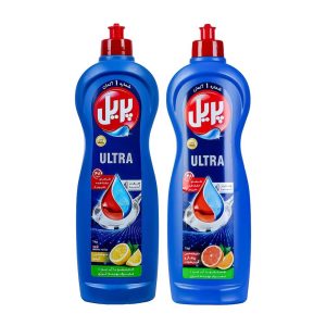 پک مایع ظرفشویی لیمو و پرتقال و گریپ فروت پریل بسته 2 عددی