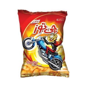 اسنک پنیری موتوری چی توز 170 گرمی بسته 2 عددی