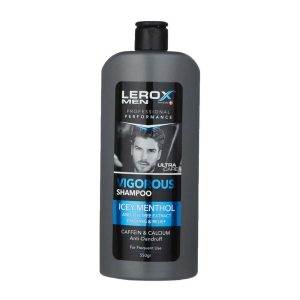 شامپو مو مردانه لروکس مدل Icey Menthol حجم 550 میلی لیتر