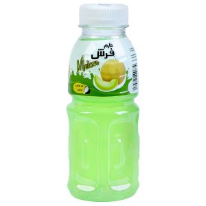 نوشیدنی طالبی با تکه نارگيل فارم فرش 320 میلی لیتری