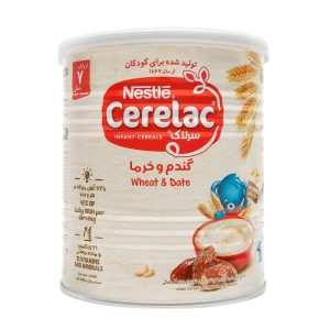 غذا کودک گندم و خرما سرلاک نستله 400 گرمی