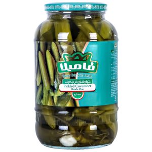 خیارشور درجه یک فامیلا 1.4 کیلوگرمی