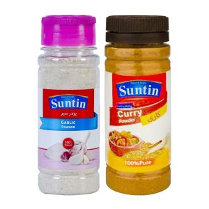 پک ادویه کاری و پودر سیر سانتین