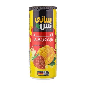 نوشیدنی مخلوط انبه و توت فرنگی سانی نس 240 میلی لیتری بسته 4 عددی