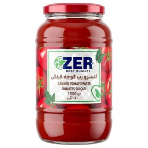 رب گوجه فرنگی زر 1.5 کیلوگرمی
