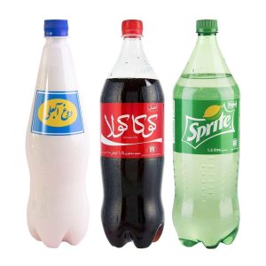 پک نوشابه کوکا کولا و اسپرایت و دوغ آبعلی