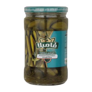 خیارشور درجه یک فامیلا 640 گرمی