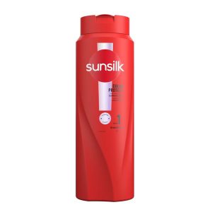 شامپو مو رنگ شده سان سیلک مدل Color Protect Step 1 حجم 600 میلی لیتر