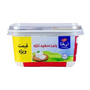پک پنیر سفید تازه تی فتا کاله 400 گرمی بسته 2 عددی