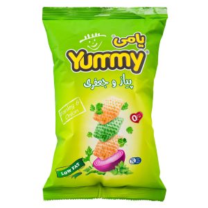 اسنک پیاز جعفری 40 گرمی یامی