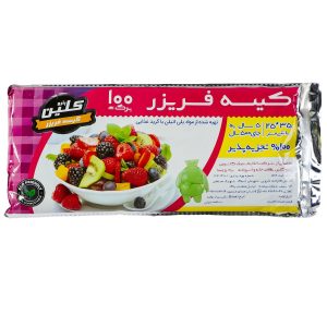 کیسه فریزر پتروکلین سایز 25 در 35 سانتی متری بسته 100 عددی