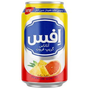 ماءالشعير آناناس و گریپ فروت افس 330 میلی لیتری
