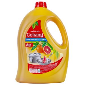 مایع ظرفشویی پرتقالی 3500 گرمی گلرنگ