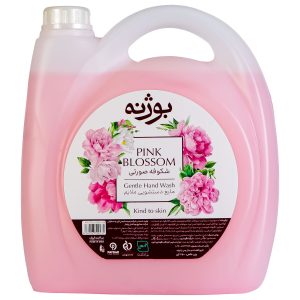 مایع دستشویی صدفی بوژنه مدل Gentle صورتی 3.5 لیتری