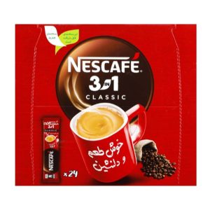 قهوه کلاسیک 3 در 1 نسکافه بسته 20 تایی بسته 2 عددی