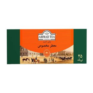 چاي كيسه اي معطر مخصوص احمد 25 تایی بسته 2 عددی