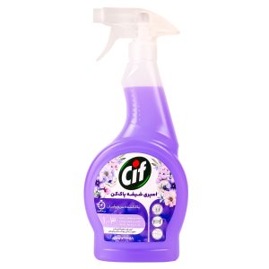 اسپری شیشه پاک کن سيف مدل 3 در 1 رایحه گلهای بهاری 500 میلی لیتری