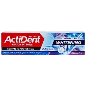 خمیر دندان اکتیدنت مدل Whitening Advanced وزن 130 گرم